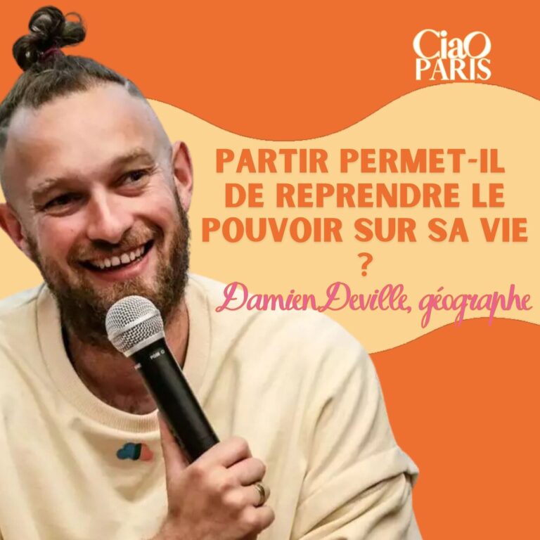 Partir permet-il de reprendre le pouvoir sur sa vie ? Damien Deville, géographe #89 l quitter paris, vivre à la campagne, géographie culturelle, reconversion, globe trotter, ruralité, vivre dans la sarthe, sentiment géographique, reconversion à la campagn